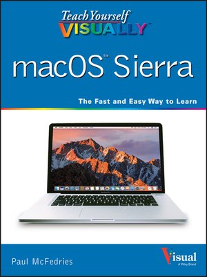 cover image of Teach Yourself VISUALLY macOS Sierra